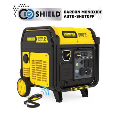 Champion Power Equipment 11,000 Watt Gas Powered Portable Inverter Generator with CO Shield