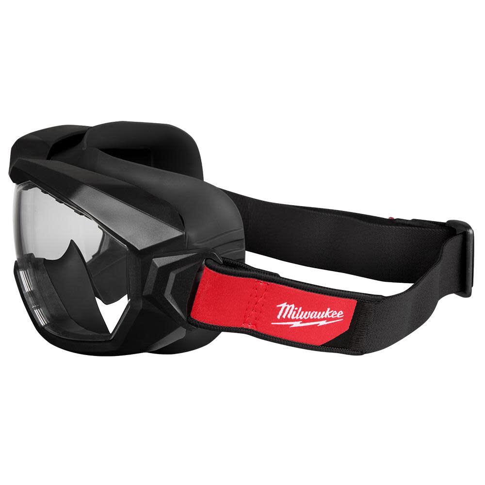 Milwaukee Vented Goggles - Clear Dual Coat Lens, large image number 4