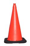 Vizcon Orange 28in Enviro Cone with Recycled 7 lbs Rubber Base, small image number 3