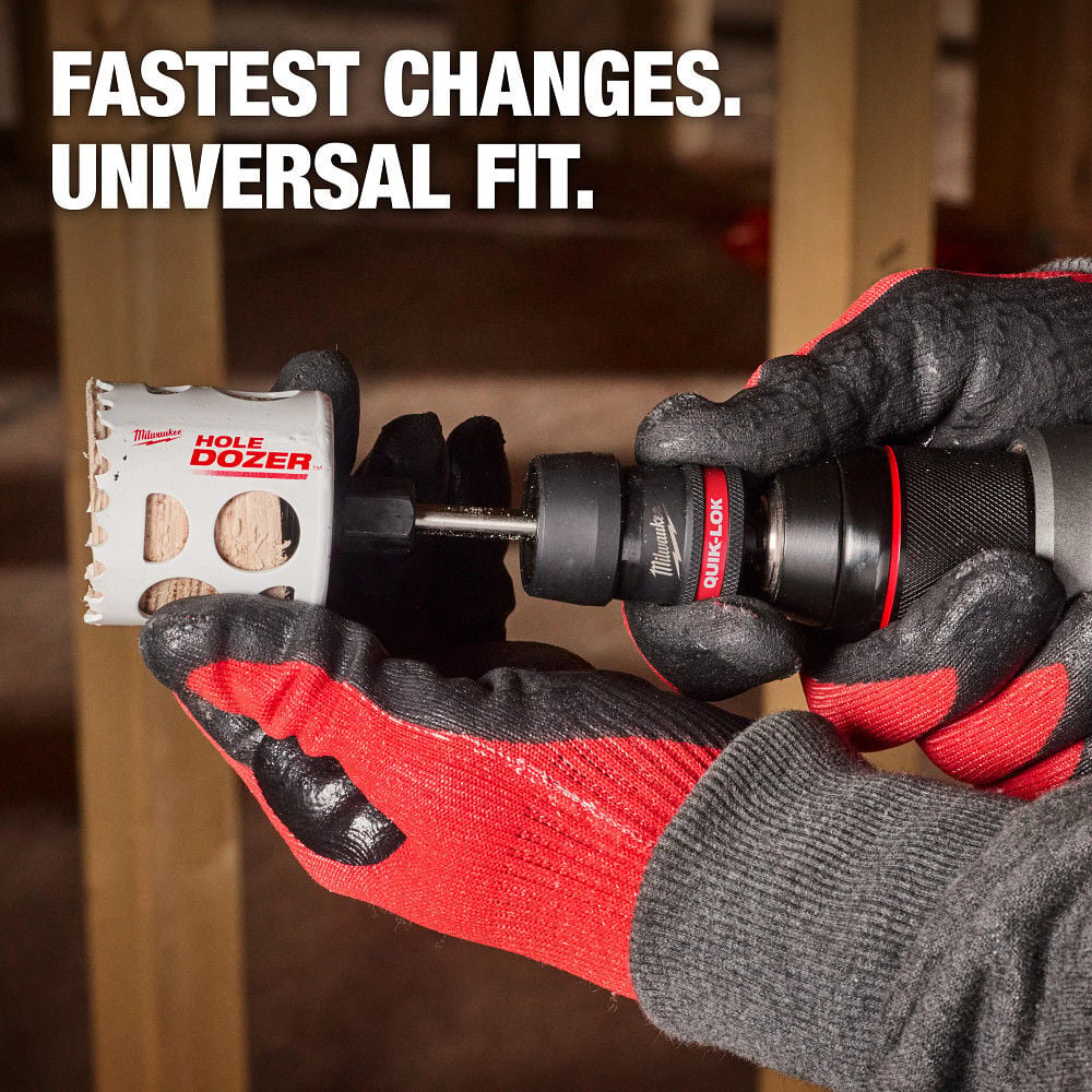 Milwaukee 3/8 Inch QUIK-LOK Arbor Set, large image number 3