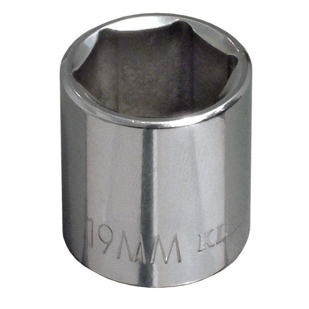 Klein Tools 17mm 6pt 3/8in Drive Socket, large image number 1