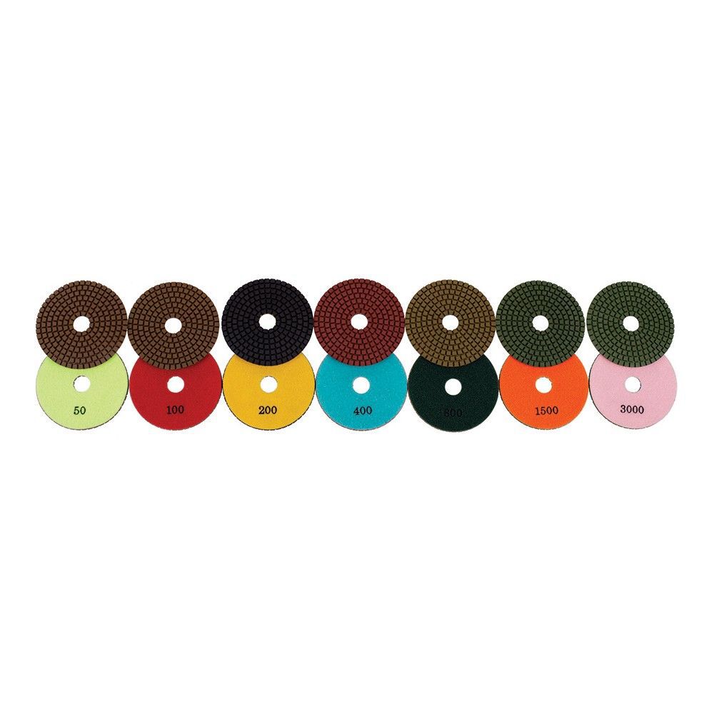 Diamond Vantage 4 Inch x 1.5 Inch x 5/8 Inch 100 Grit Premium Dry Polishing Pad, large image number 2