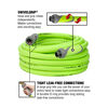 Flexzilla SwivelGrip Garden Hose, 5/8 Inch x 50 Feet, 3/4 Inch - 11 1/2 GHT Fittings, ZillaGreen, small image number 3