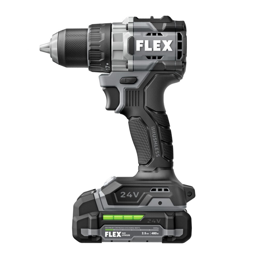 FLEX 1/2 Inch 2-Speed Drill Driver Kit, large image number 3