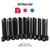 Sunex 1/2 In Drive Master Impact Hex Driver Set 20 Pc, small image number 2