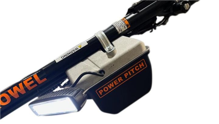 MBW 36" Walk Behind Power Trowel GX160 Power Pitch Handle with Battery & Charger, large image number 1
