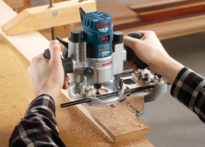 Bosch Plunge Base for PR20EVS and PR10E Colt Palm Router Motor, large image number 12