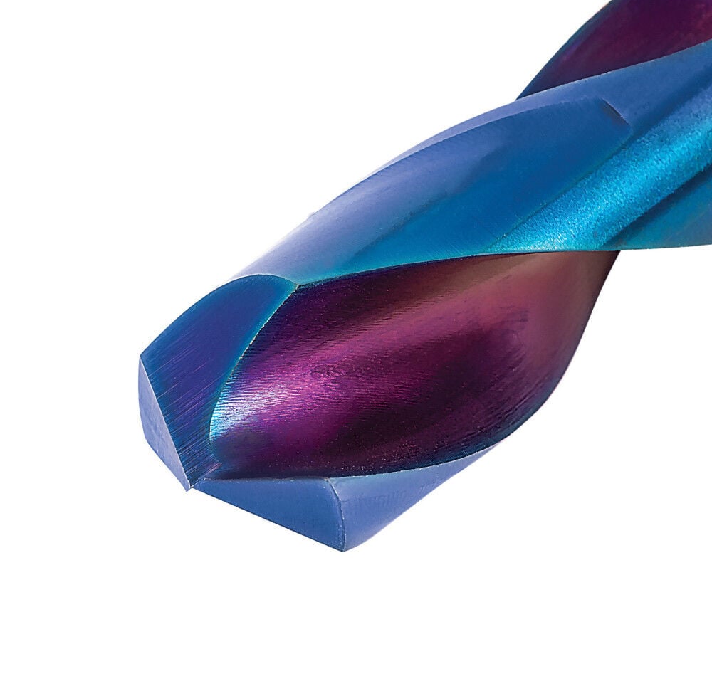 Spyder 1 Inch Reduced Shank S&D Drill Bit, 135 Degree Self-Centering Split Point, large image number 7