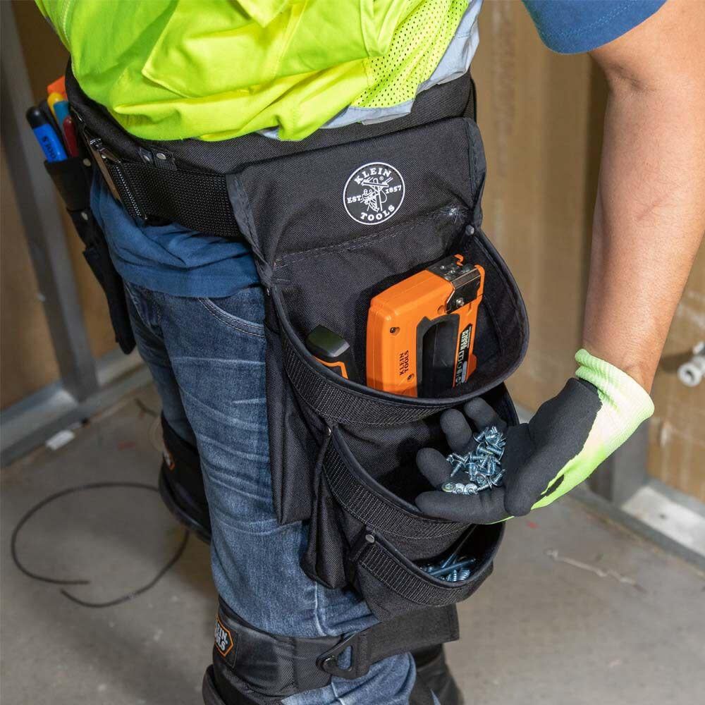 Klein Tools PowerLine 3 Pocket Utility Pouch, large image number 3