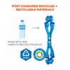 Ergodyne Squids 3400-ECO Recycled Glove Clip Holder with Dual Clips, Blue, small image number 2