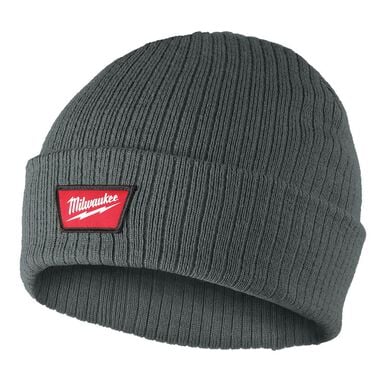 Milwaukee Rib-Knit Cuffed Beanie, swatch