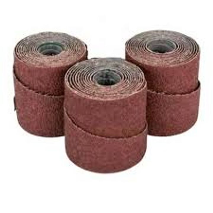 Powermatic Precut Abrasive Strips for PM2244 Drum Sander, 120 Grit, 3 Pieces, large image number 1