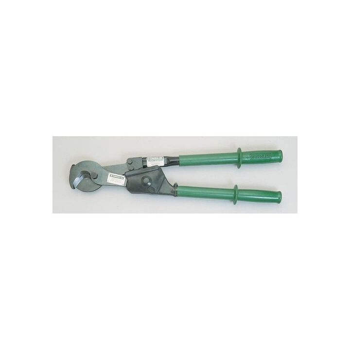 Greenlee 27-1/2 Inch x 2 Inch Jaw Heavy-Duty Ratchet Cable Cutter with Boot, large image number 1