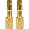 Makita Impact GOLD #3 Square Insert Bit 2/pk, small image number 1