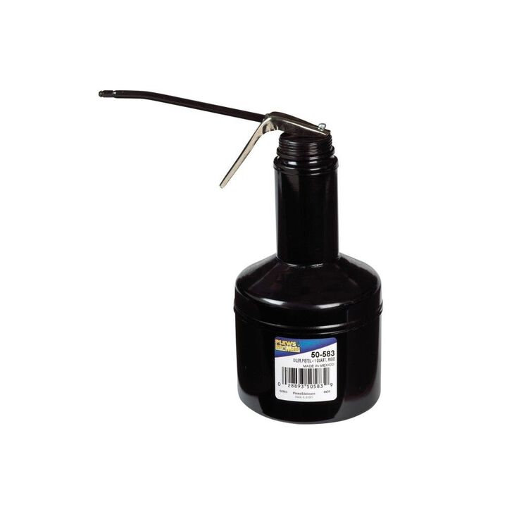 Plews Pistol Oiler 6in Rigid Spout 1 Qt, large image number 1