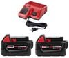 Milwaukee M18 FUEL 4-1/2-6 Inch Braking Grinder & M18 REDLITHIUM XC5.0 Starter Kit with Battery & Charger Bundle, small image number 3