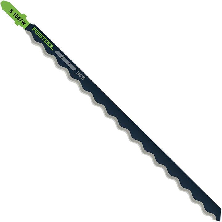 Festool S155/W Foam-Cutting Jigsaw Blades 6 In. - Pack of 3