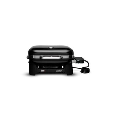 Weber Lumin 120V Compact Electric Grill Black