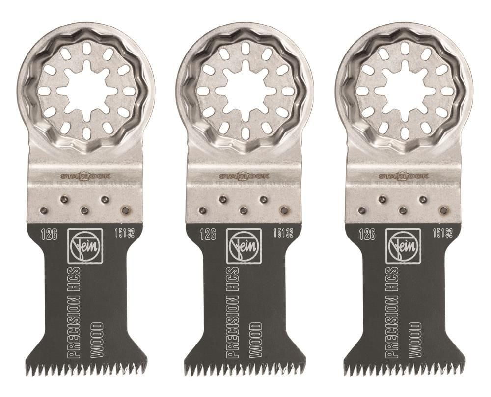 Fein StarLock E-Cut 126 Precision Saw Blade for All Wood Materials Plasterboard and Soft Plastics, large image number 1
