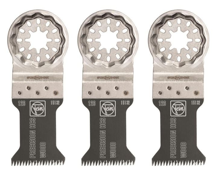 Fein StarLock E-Cut 126 Precision Saw Blade for All Wood Materials Plasterboard and Soft Plastics, large image number 0