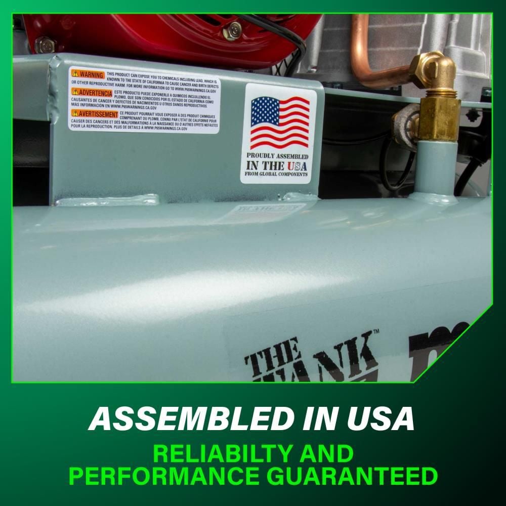 Metabo HPT The Tank XL Wheelbarrow Compressor 9 Gallon Gas, large image number 8