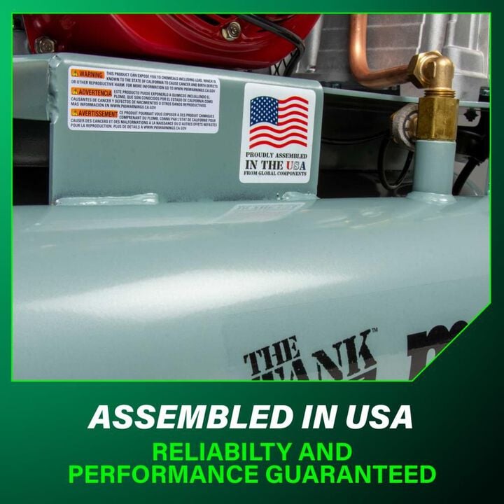 Metabo HPT The Tank XL Wheelbarrow Compressor 9 Gallon Gas, large image number 7