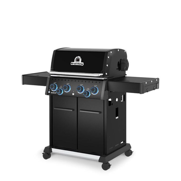 Broil King Baron 490 Pro Shadow 4-Burner Propane Gas Grill, large image number 4
