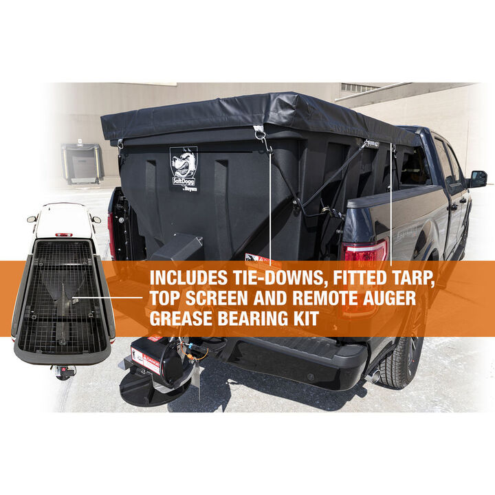 Buyers Products Company SaltDogg 1.5 Cubic Yard Electric Poly Hopper Spreader, large image number 6