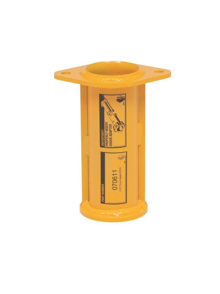 Rhino Tool 2-1/2 in Chuck Adapter for PD-55/HPD 60