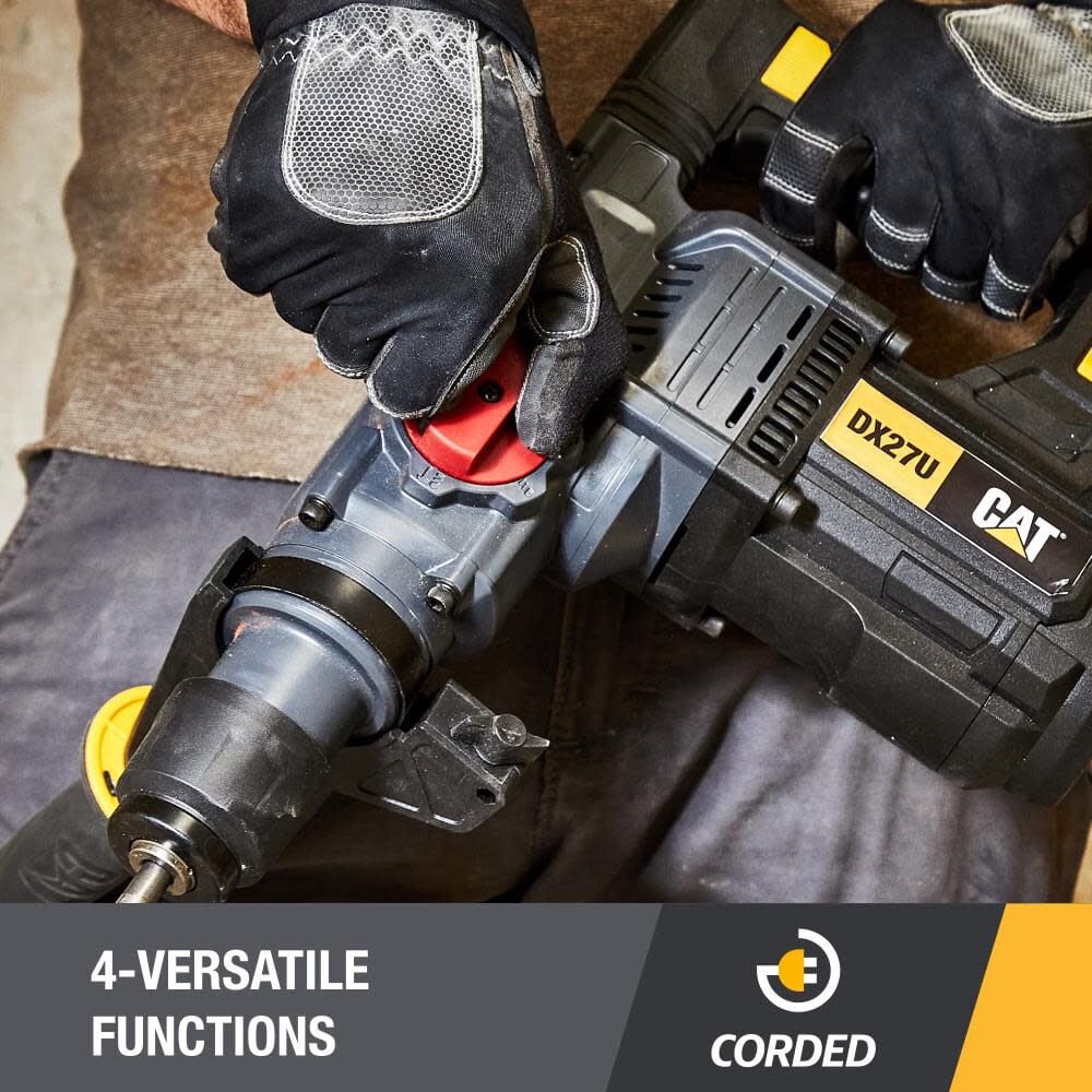 CAT 12.5-Amp 1-1/4 in SDS-Plus Rotary Hammer Drill, large image number 6