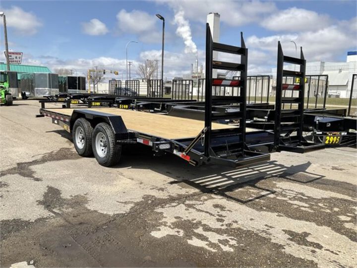 Doolittle Trailer Mfg 7' x 20' Equipment Hauler 2022 Black, large image number 5