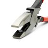 Crescent 9 1/2in Dipped Handle Lineman Fish Tape Puller Pliers, small image number 2