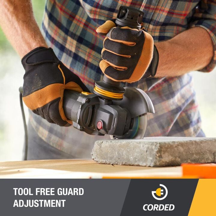 CAT 7-AMP 4.5 in Corded Angle Grinder, large image number 4