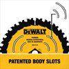 DEWALT 7 1/4 Inch 24T Pack of 10 Saw Blades with ToughTrack Tooth Design, small image number 3