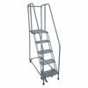 Cotterman Series 1000 5 Step X 26in W A3 Tread Step Ladder w/handrails, small