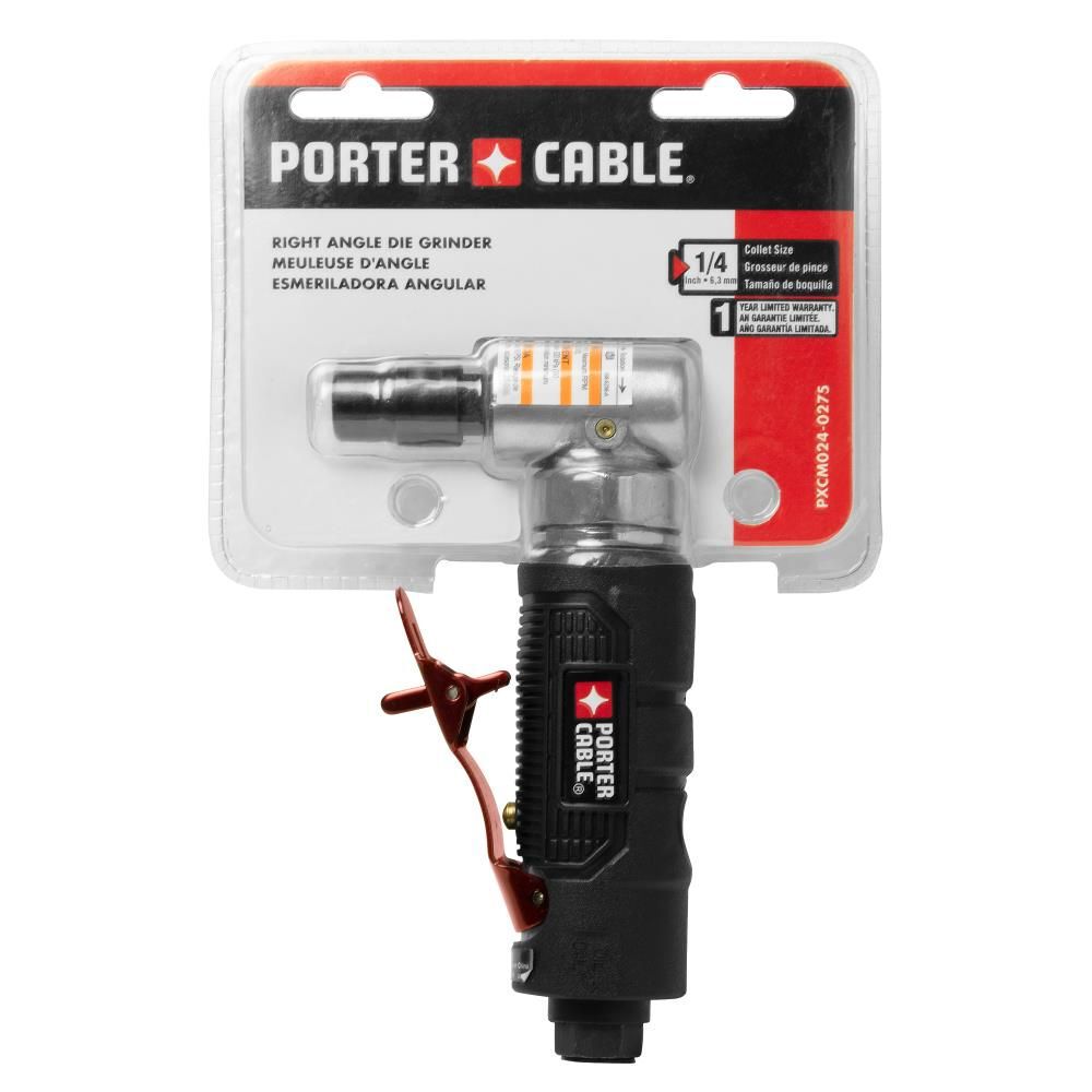 Porter Cable 1/4 Inch 20000 RPM Right Angle Air Die Grinder, large image number 11