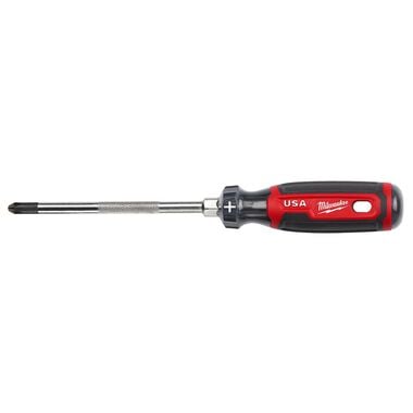 Milwaukee #3 Phillips 6inch Cushion Grip Screwdriver (USA), large image number 0