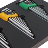 Wiha ErgoStar L-Key Tray Set - Hex Metric, Hex SAE, Torx, 35 Piece, small image number 2