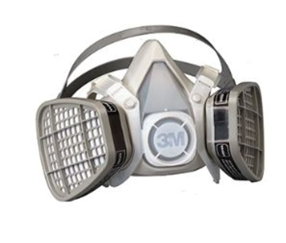 3M Half Facepiece Disposable Respirator Assembly 5301 Organic Vapor Large, large image number 1