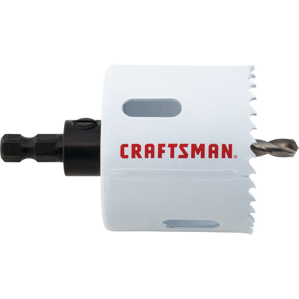 CRAFTSMAN 2-1/4-in Bi-Metal Hole Saw With Arbor - CMAH1214A