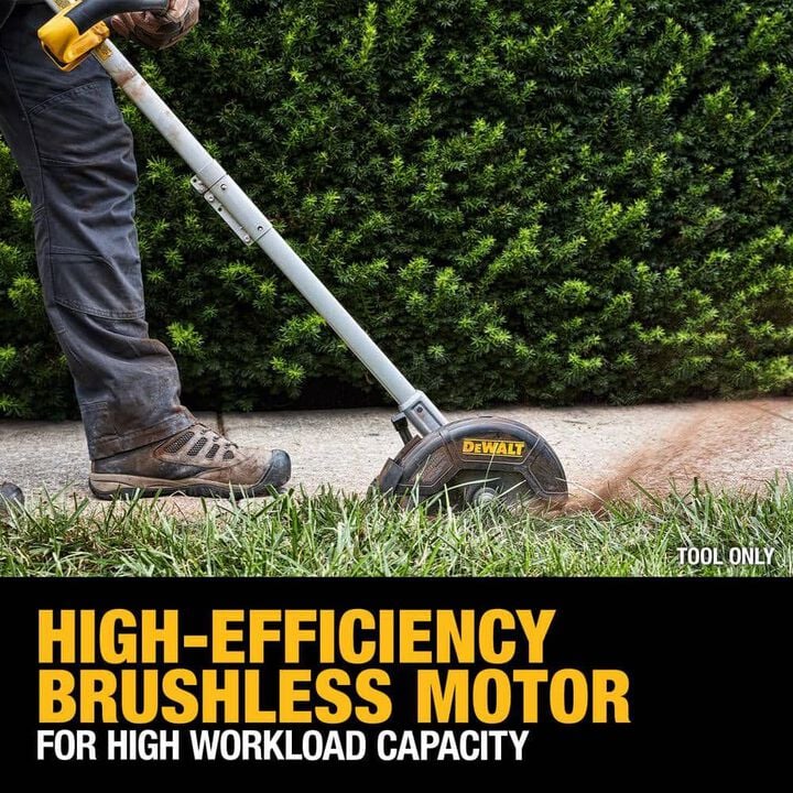 DEWALT 20V MAX Brushless Cordless Edger (Bare Tool), large image number 4
