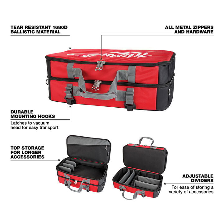 Milwaukee M12 AIR-TIP Vacuum Tool Accessories Auto Detailing Bundle (Bare Tool), large image number 7