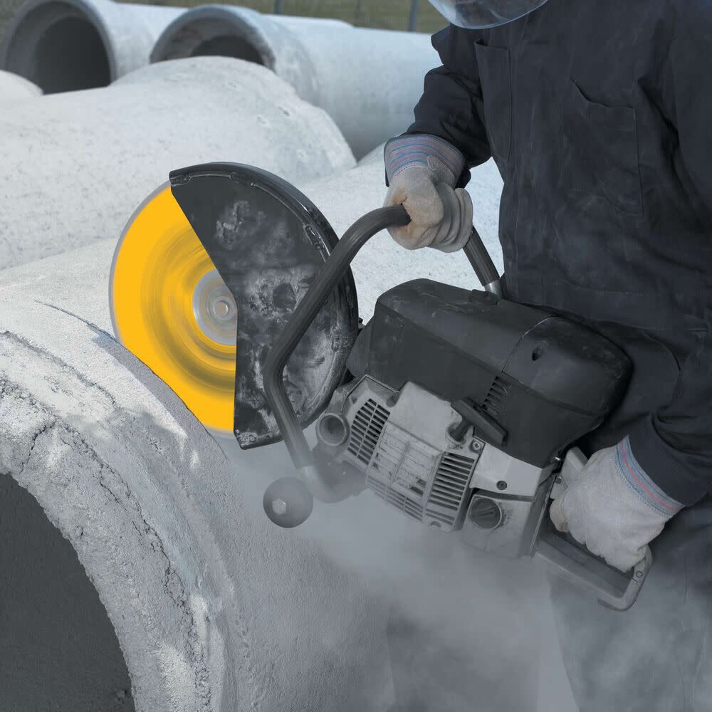 DEWALT XP 14 Inch Segmented Rim Diamond Blade for Rough Cuts in General Purpose Concrete, large image number 2