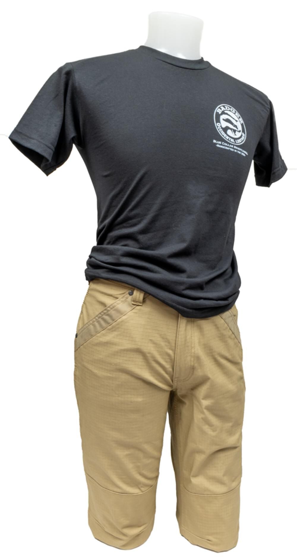 Badger Tool Belts Badger Black T-Shirt, large image number 2