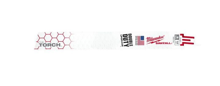Milwaukee 9 in. 14 TPI THE TORCH SAWZALL Blade 5PK, large image number 13