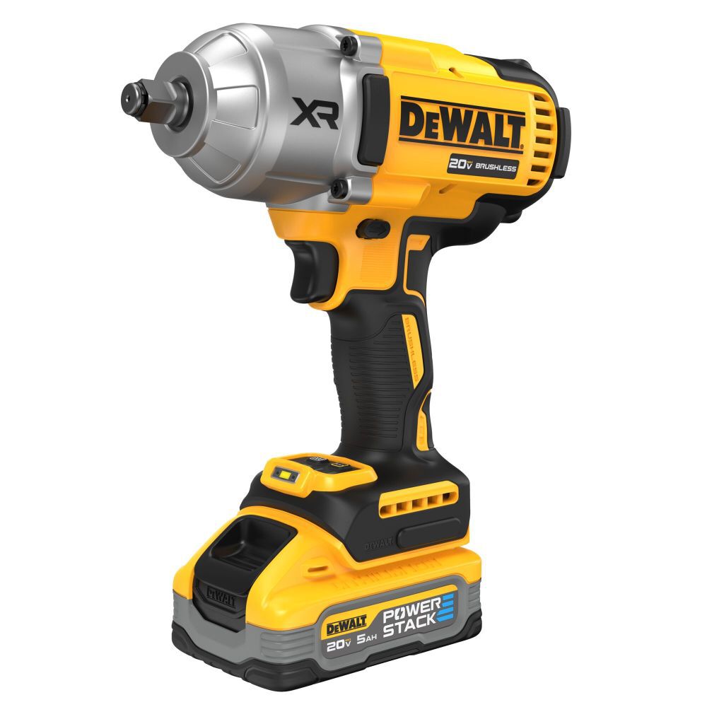 DEWALT 20V MAX XR 1 2in High Torque Impact Wrench with Hog Ring