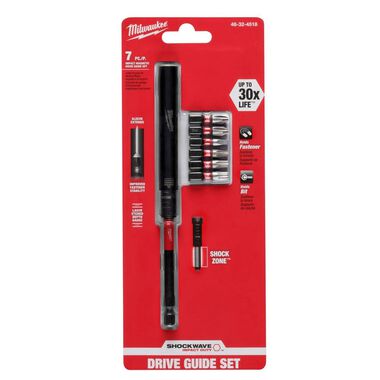 Milwaukee SHOCKWAVE 7-Piece Impact Magnetic Drive Guide Set, large image number 5