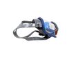 MSA Safety Works Advantage 3200 Silicone Full-Facepiece Respirator, Blue and Gray, Small, small image number 4