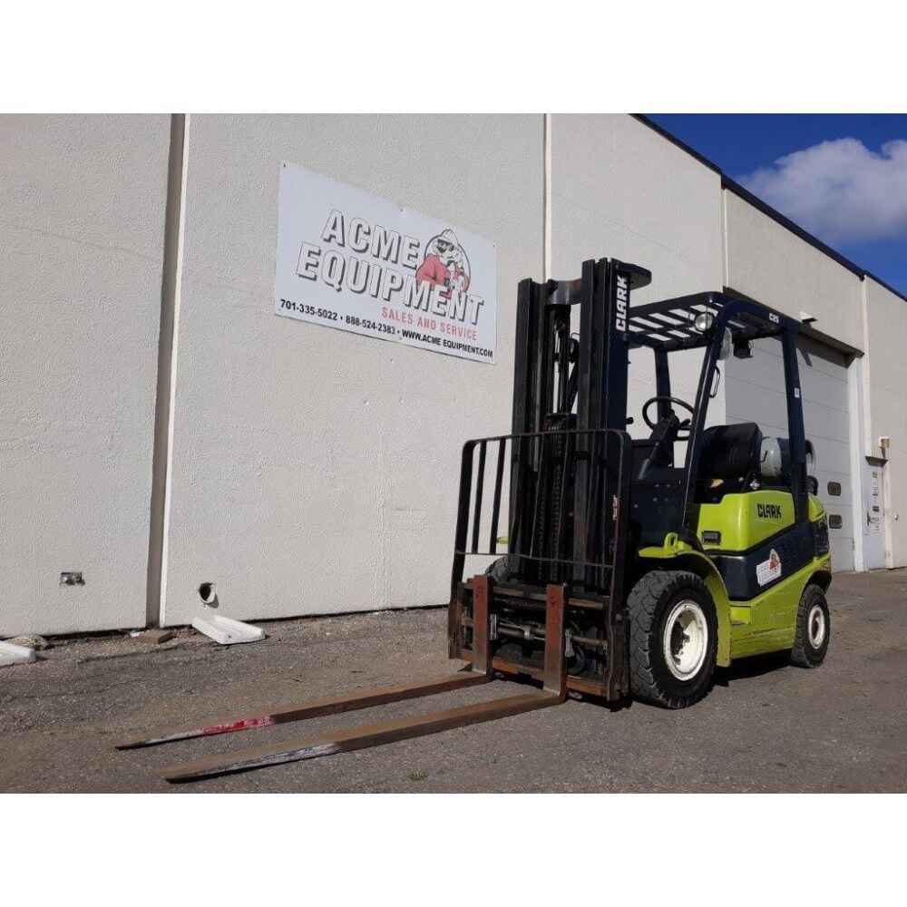 Clark C25 LPG Pneumatic Mast Forklift – Used 2013 – C25L
