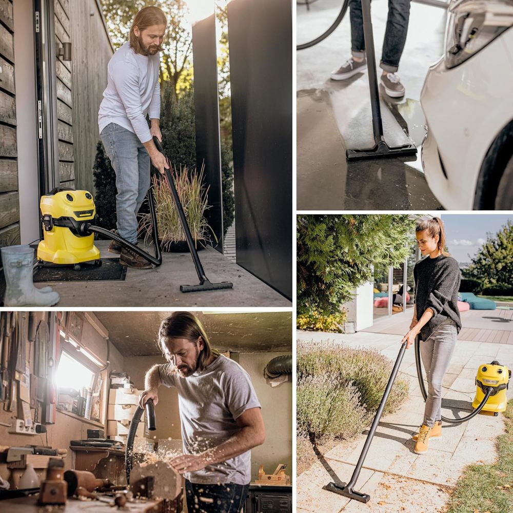Karcher WD 4 120V 1100W 152 CFM Wet or Dry Vacuum, large image number 7
